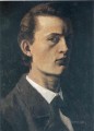 Autorretrato 1882 Edvard Munch